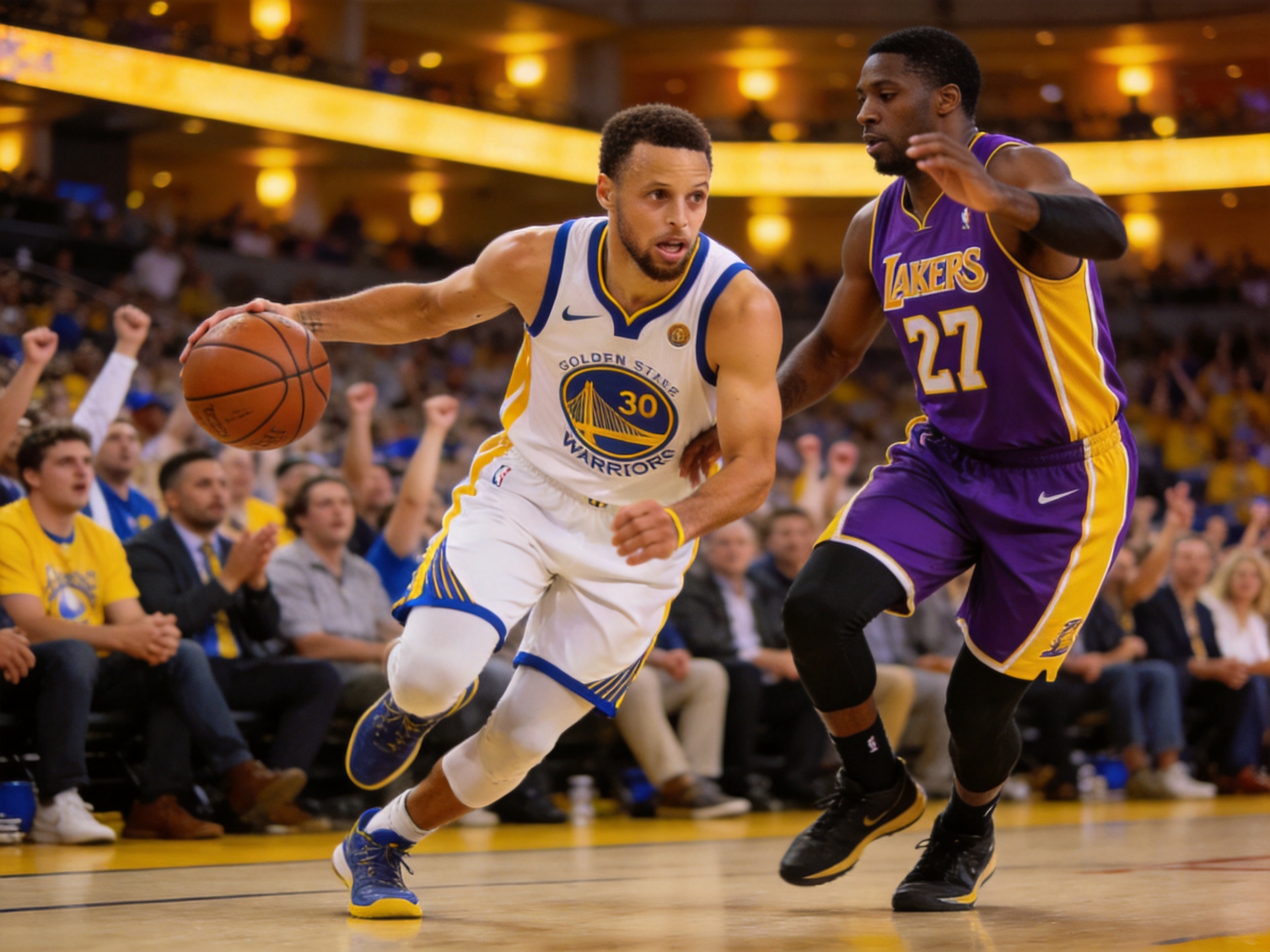 NBA勇士vs湖人季后赛战报